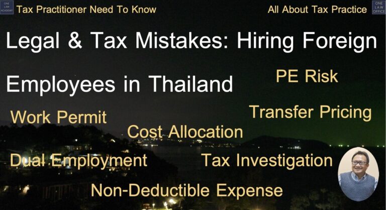 Tax Fails in Thailand: Costly Mistakes and Consequences